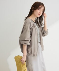 Green Parks ドロストネックシアーブルゾン