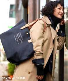 united bamboo 【NAVYS 10月号掲載】UB ベーシックバッグ(ミディアム)