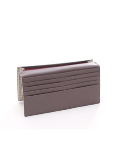 A.D.M.J. 【牛革】クロコ型押し/ロングウォレット