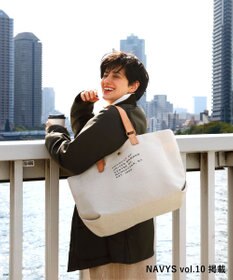 united bamboo 【NAVYS 10月号掲載】UB ベーシックバッグ(ミディアム)