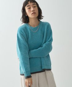 AMERICAN HOLIC バイカラーニットプルオーバー