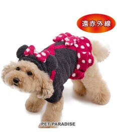 PET PARADISE ディズニー ミニーマウス 遠赤外線 なりきり ニット 小型犬
