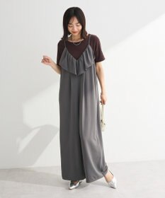 Green Parks フリルサロペット