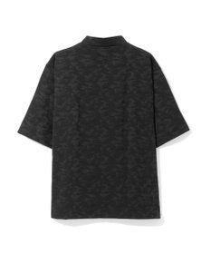 ZERO HALLIBURTON カモフラージュ柄 ジャガードモックネックシャツ ZHG-A4A 2a 82852 ゴルフウェア