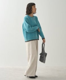 AMERICAN HOLIC バイカラーニットプルオーバー