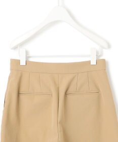 ICB 【洗える】ストレッチピーチツイル バレルパンツ