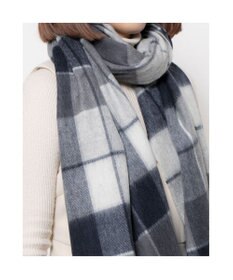 UNBILLION カシュネ cache nez / ウールチェックストール