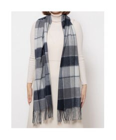 UNBILLION カシュネ cache nez / ウールチェックストール