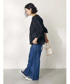 CRAFT STANDARD BOUTIQUE インド綿アイレット刺繍ブラウス