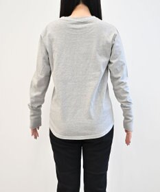 caqu caqu x good on long sleeve pocket tee リラックスフィットポケットTシャツ