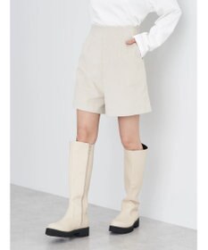 earth music&ecology ワッフルコーデュロイショートパンツ