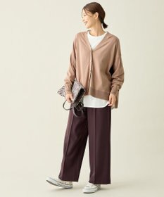 ANY 【A4サイズ収納可】ゼブラジャガード柄トートバッグ