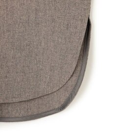 uncrave ウォッシャブルウールライクツイル ドルマンシャツ