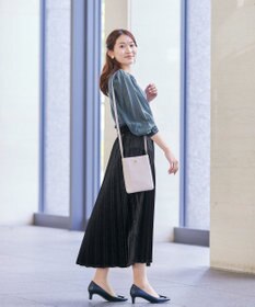 Tiaclasse 【安田美沙子さん着用】ベロアプリーツスカート