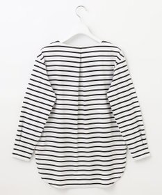 J.PRESS LADIES S ボーダー TEE シャツテール カットソー