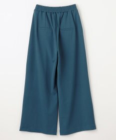 ANY 【ウエストゴム】２タックジョーゼットワイドパンツ