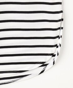 J.PRESS LADIES S ボーダー TEE シャツテール カットソー