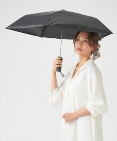 MOONBAT 【Pitaa】ハーフカプセル 無地 晴雨兼用日傘 折りたたみ傘 遮光率100%/UVカット率100%/UPF50+/遮熱効果/撥水加工/軽量/50cm