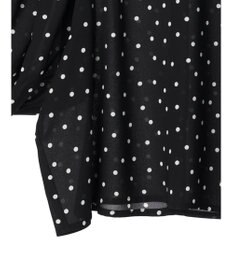 AMERICAN HOLIC ギャザースリーブドットブラウス