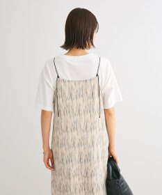 Green Parks ・ＥＬＥＮＣＡＲＥ　ＤＵＥ　フロントＺＩＰプリーツワンピ