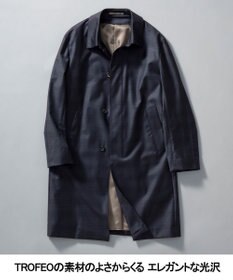 GOTAIRIKU 【Zegna/ゼニア】TROFEOラミネートロング ステンカラーコート
