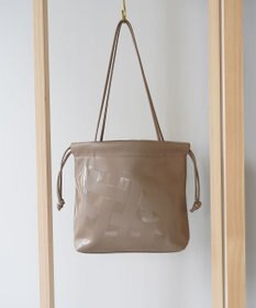 MIYABIYA La quoh with kirakaracho　角つなぎ ソフトレザー ミディアムトート