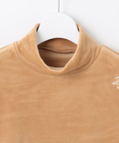 23区GOLF 【WOMEN】ベロア モックネック