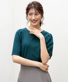 ANY SIS 【接触冷感・UVカット・洗える】ハイストレッチスムースタックスリーブ カットソー