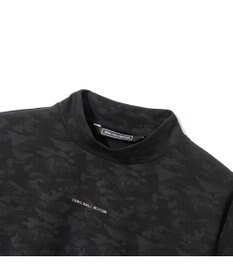 ZERO HALLIBURTON カモフラージュ柄 ジャガードモックネックシャツ ZHG-A4A 2a 82852 ゴルフウェア