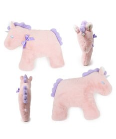 Mother garden マザーガーデン ユニコーン フラットクッション ピンク