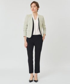 BEIGE， OLIVE / ロングスリーブブラウス