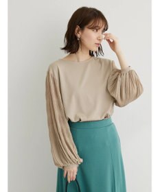 Green Parks マジョリカプリーツプルオーバー