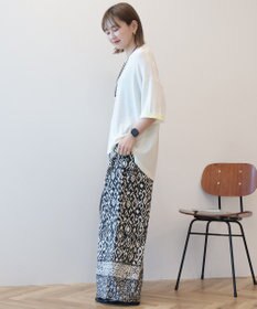 AMERICAN HOLIC リネンブレンドアソート柄パンツ