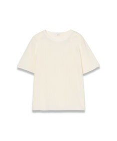 JOSEPH 【FOUNDATIONS】クレープ ド ソワ　シルクTシャツ NEW RUBIN