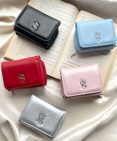 WEGO イニシャルパーツミニウォレット