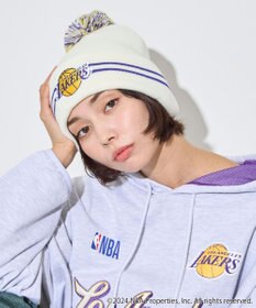 WEGO 【ユニセックス着用ITEM】別注NBA　ポンポンニットキャップ