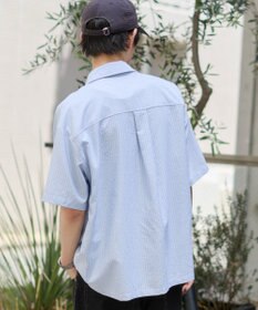 WEGO クロップドSSサッカーストライプシャツ