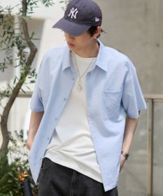 WEGO クロップドSSサッカーストライプシャツ