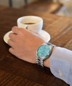 CITIZEN 【“TSUYOSA”Collection】スポーティなケース形状と腕なじみの良い3列バンドで付け心地の良さにもこだわったメカニカルウオッチ