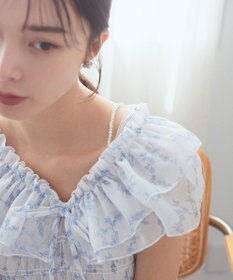 earth music&ecology パールストラップキャミソール