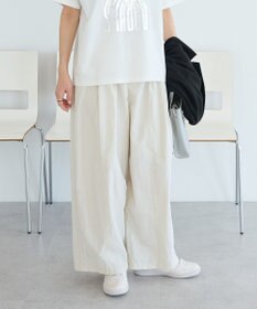 CRAFT STANDARD BOUTIQUE コットンナイロンカーブパンツ