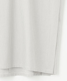 ANY SIS S 【洗える】シルケットストライプフレンチスリーブ カットソー