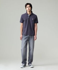 J.PRESS MEN 気品と愛嬌のバランスが抜群！【J.PRESS人気NO1ポロシャツ】 バックブルカノコレジメン ポロシャツ