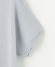 J.PRESS LADIES L 【洗える・抗菌防臭】コットンアセテート ドルマン ニット