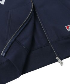 WEGO BENDAVISアーチロゴZIPパーカー