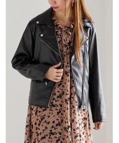 Te chichi レザーダブルライダースジャケット