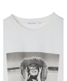 AMERICAN HOLIC フォトプリント半袖カットプルオーバー