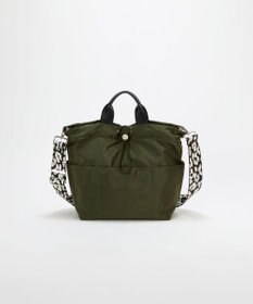 TOPKAPI 【TREASURE TOPKAPI】ナイロン パターンベルト付き 2way トートバッグ / 8ポケット