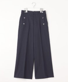 自由区 L 【接触冷感・UVカット・吸水速乾・洗える】シェルタリングドライオックスワイド パンツ