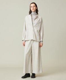 J.PRESS YORK STREET 【WOMEN】バンドカラーブラウス